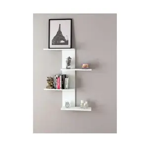 Home Decoration Best Quality Cheap price wooden home decorative wall shelf wood modern wall floating shelf with natural polished