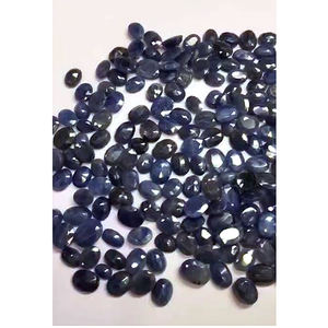 180 pièces de saphir bleu naturel 10mm à 14mm facettes ovales 990 Cts Iroc ventes saphir de haute qualité pierres précieuses en vrac US $381 pour tous - Product Image 1