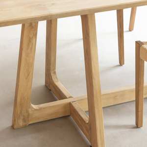 Table de salle à manger en bois de manguier Anastasia - Product Image 5