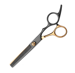 กรรไกรช่างตัดผมขนาด5.75นิ้วเคลือบสองสีกรรไกรตัดผมแบบมืออาชีพ - Product Image 3