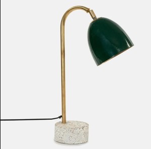 Lámpara de pie de latón de altura ajustable para dormitorio, decoración del hogar, lámpara de mesa con atenuador, pantalla de Metal redonda, diseño de calentador de velas perfumadas - Product Image 5