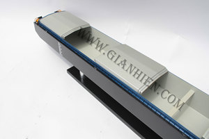 Gia Nhien Fabricant Approuvé Conception Personnalisée quantité minimale de commande Basse Navires Commerciaux BARGE MODÈLE DE BATEAU EN BOIS _ MODÈLE DE BATEAU ARTISANAT EN BOIS HAUT - Product Image 6