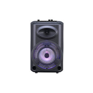 Lecteur de karaoké sans fil stéréo Netzy SAFG-D903 8 pouces avec écran LED numérique, radio FM, microphone, RGB TWS - Product Image 3