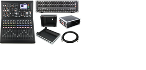 Console de mixage numérique authentique Sales Quality Mids M32R avec boîtier de scène DL32 et accessoires - Product Image 4