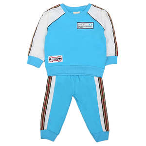 Traje de 2 Piezas de Manga Larga para Niños - Azul - Product Image 1
