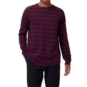 Venta al por mayor 100% Camiseta de algodón Nuevo diseño Adulto Casual Slim Fit Mangas largas Transpirable Loose Fit Formal Mangas largas disponibles - Product Image 1