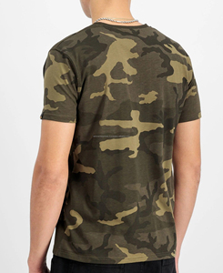 เสื้อยืดผู้ชายคอกลมทรงปกติ ผ้าฝ้าย 100% ระบายอากาศได้ดี สวมใส่สบาย พิมพ์ลายดิจิทัล น้ำหนัก 220 กรัม รุ่นเรียบง่าย สำหรับฤดูร้อน ปี 2026 สไตล์สตรีทแวร์ - Product Image 5