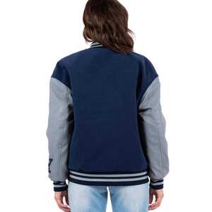 Nouvelle veste universitaire de haute qualité pour femmes manteau Letterman de baseball avec logo personnalisé style collège streetwear mode pour la vente en gros - Product Image 2
