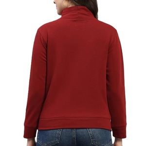 Sudadera Extra Grande de Felpa 100% Algodón Orgánico para Mujer, Estilo Casual con Capucha para Invierno, con Etiqueta Privada, Ideal para Impresión - Product Image 2