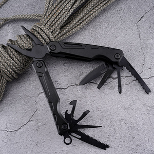 Alicates <span class=keywords><strong>Multiherramienta</strong></span> de Acero Inoxidable para Exteriores, Plegables, Portátiles, para Campamento, Supervivencia, EDC, con Cuchillo, Destornillador y Sierra - Product Image 3