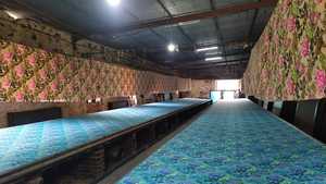 À la mode En Gros Running Tissu Indien Tissu Textile À La Maison 100% Coton Matériel Floral Sérigraphie Multi Usage Tissu Pas Cher Prix - Product Image 3