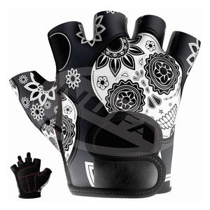 Gants de sport de fitness en plein air avec logo personnalisé pour hommes et femmes, gants en cuir respirants et imperméables pour la musculation - Product Image 4