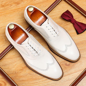 High-Quality Fashion Custom-Made Men's Business Leather Shoes With Thick Soles Are Made Of Genuine Leather - Product Image 2