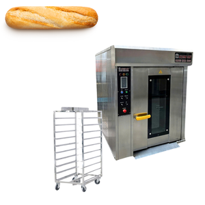 Factory Price 8 Trays Rotary <b>Oven</b> Bakery <b>Oven</b> With Altuntop Trolley 1 Year Warranty Commercial Bread <b>Oven</b> Kien an Vietnam - Product Image 1