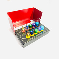Kit de guidage pour perceuse dentaire et de positionnement d'implants en acier inoxydable de haute qualité, réutilisable, avec broches de chirurgie guidée certifiées CE/ISO