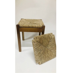 Modern Handwoven Home Office and <b>Dining</b> Unique Sustainable Design Eco-Friendly Seagrass <b>Chair</b> with Rush Seat - Product Image 1