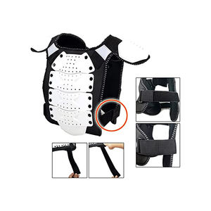Deporte al aire libre transpirable correa ajustable espalda pecho protectores Motocross chaleco protector - Product Image 5