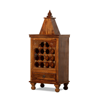 Mandir Tradicional de Madera, Templo de Madera Sólida para el Hogar, Muebles Devocionales Indios, Muebles Hindúes para el Hogar, Sala de Estar KA740