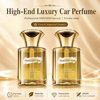 Diffuseur d'air frais en verre personnalisé avec logo, parfum de luxe pour voiture, neutraliseur d'odeurs, élimine les odeurs, parfum longue durée