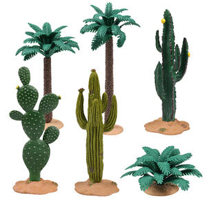<span class=keywords><strong>Bosque</strong></span> árbol modelo hierba arbusto planta simulación juguete Brushwood matorral caja de arena juego Cactus Micro paisaje escena juguetes de construcción - Product Image 5