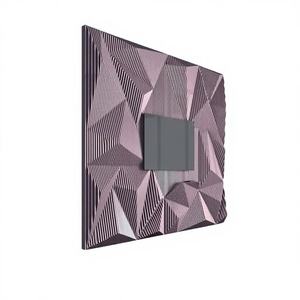 <b>Large</b> Modern Art Deco Kalatri Handicraft Woodwork Parametric 3D Wooden Wall Decorative Sculpture Interiors Hanging Touch Sensing - Product Image 1