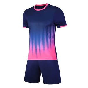 Venta al por mayor camisetas de fútbol Club de fútbol desgaste uniformes de fútbol logotipo personalizado mujeres deporte fútbol camiseta Jersey Unisex - Product Image 2