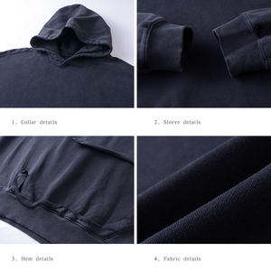 380GSM Hoodies Soft Cotton Unisex Sweatshirts Comfortable Casual Wear Warm Factory <b>Direct</b> Wholesale Custom Apparel Supply - Product Image 6