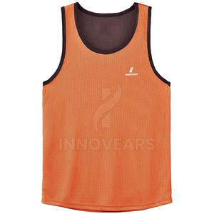 Camiseta sin Mangas Personalizada al por Mayor para Hombre, Color Sólido, Ropa Deportiva, Transpirable, de Algodón y Fibra de Bambú, Estilo Casual, OEM - Product Image 1