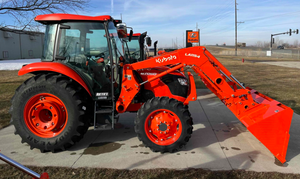 Livraison gratuite pour M7060HDC12 4WD tracteur à roues 70HP pour moteur 4x4 tracteur agricole clé pompe engrenage boîte de vitesses moteur portant 4 ans - Product Image 3