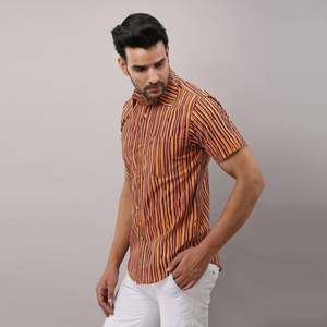 Men's Fashion Casual Long Sleeve Cotton Poplin <b>Shirt</b>-100% Breathable - Product Image 3