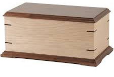 Urnas de cremación de madera hechas a mano modernas al por mayor urnas de entierro funerario decorativas para hombre y mujer a bajo precio - Product Image 3
