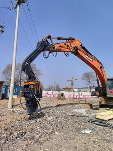 Hydraulic Excavator Piling Machine Road Guardrail Demolition Vibration Photovoltaic Pile <b>Hammer</b> Gear Bearing Core Components - Product Image 6