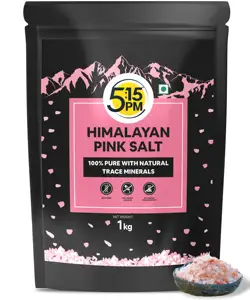Sel de roche rose de l'himalaya | 100% sel de roche rose pur avec des minéraux naturels | Sel de roche de l'himalaya de qualité gastronomique | Pour une cuisine saine