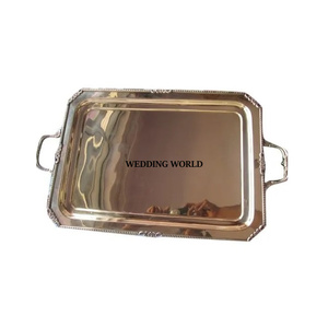 Decorative Metal <b>Chocolate</b> Tray Premium Quality handmade <b>Chocolate</b> Platter Classic Stylish New <b>Chocolate</b> Tray - Product Image 3