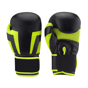 Guantes de boxeo de alta calidad para hombres Guantes de boxeo de entrenamiento con relleno de muñeca personalizado de cuero Premium - Product Image 2