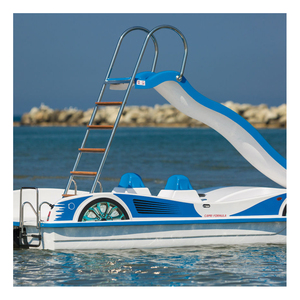 เรือพีดัลลาสเรือเหยียบพลาสติกน้ำหนักเบาสำหรับใช้ในทะเลสาบ - Product Image 5