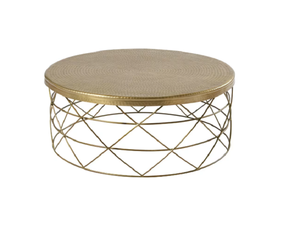 Ensemble de 2 meubles Table basse en bois et marbre Nouveau design Table basse décorative en métal Fabricant de gros Exportateur - Product Image 4