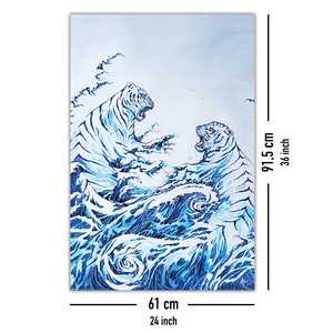 Affiche « Les vagues qui déferlent » de Marc Allante pour décoration murale - Product Image 3