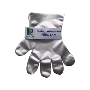 Gants protecteurs transparents jetables de HDPE pour l'exportation en vrac - Product Image 1