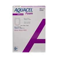 Pansement en mousse de silicone stérile, adhésif absorbant doux, pansement pour soins des plaies, coussinets en mousse médicale de 8x13cm à 25x30cm