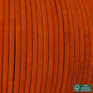 Cordón de corcho redondo naranja superior - Product Image 5