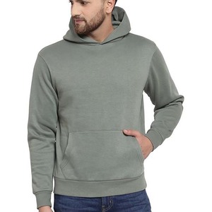 Fabricant de haute qualité broderie en relief bouffée imprimé sweats à capuche en coton pour hommes Logo personnalisé Basics sweats pour l'hiver - Product Image 1