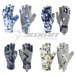 Gants de pêche durables avec paumes rembourrées, couche extérieure résistante au vent et sangles réglables pour une meilleure sécurité pendant les longues journées de pêche - Product Image 5