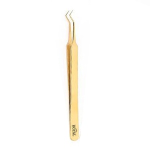 Pinzas Royal de Alta Precisión con Punta Serrada/Lisa/Dentada de 10 mm, Kit de Pinzas de Acero Inoxidable para Extensión de Pestañas y Cejas - Product Image 3