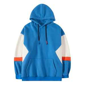 Sudadera con capucha de poliéster para hombre de alta calidad, logotipo bordado personalizado, patrón sólido, cuello con capucha para otoño - Product Image 5