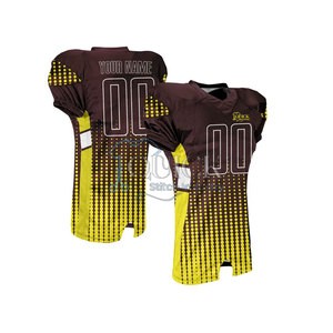 Uniformes de Fútbol Americano para Hombre, Tallas Grandes, Transpirables, de Secado Rápido, Hechos a Medida, de Alta Calidad, 100% Poliéster - Product Image 2