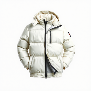 Veste matelassée en nylon pour femme, finition lisse, vêtement d'extérieur conçu pour la mode d'hiver moderne, commandes en gros OEM - Product Image 3