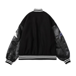 New Winter Unisex Button Down College Varsity <b>Jacket</b> Hot Sale Products - Product Image 2