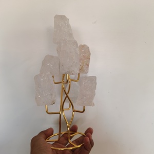 Exclusif Nouvelle Arrivée Multi Stone Rough Rock Stone Table Top Stand Décoratif Showpiece Maison et Bureaux Guérison Cristal Cadeaux - Product Image 2