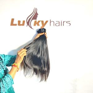 Vente en gros de cheveux humains brésiliens de trame Genius cheveux vierges indiens Remy bruts non traités naturels Super Wave pas cher Styles indiens - Product Image 2